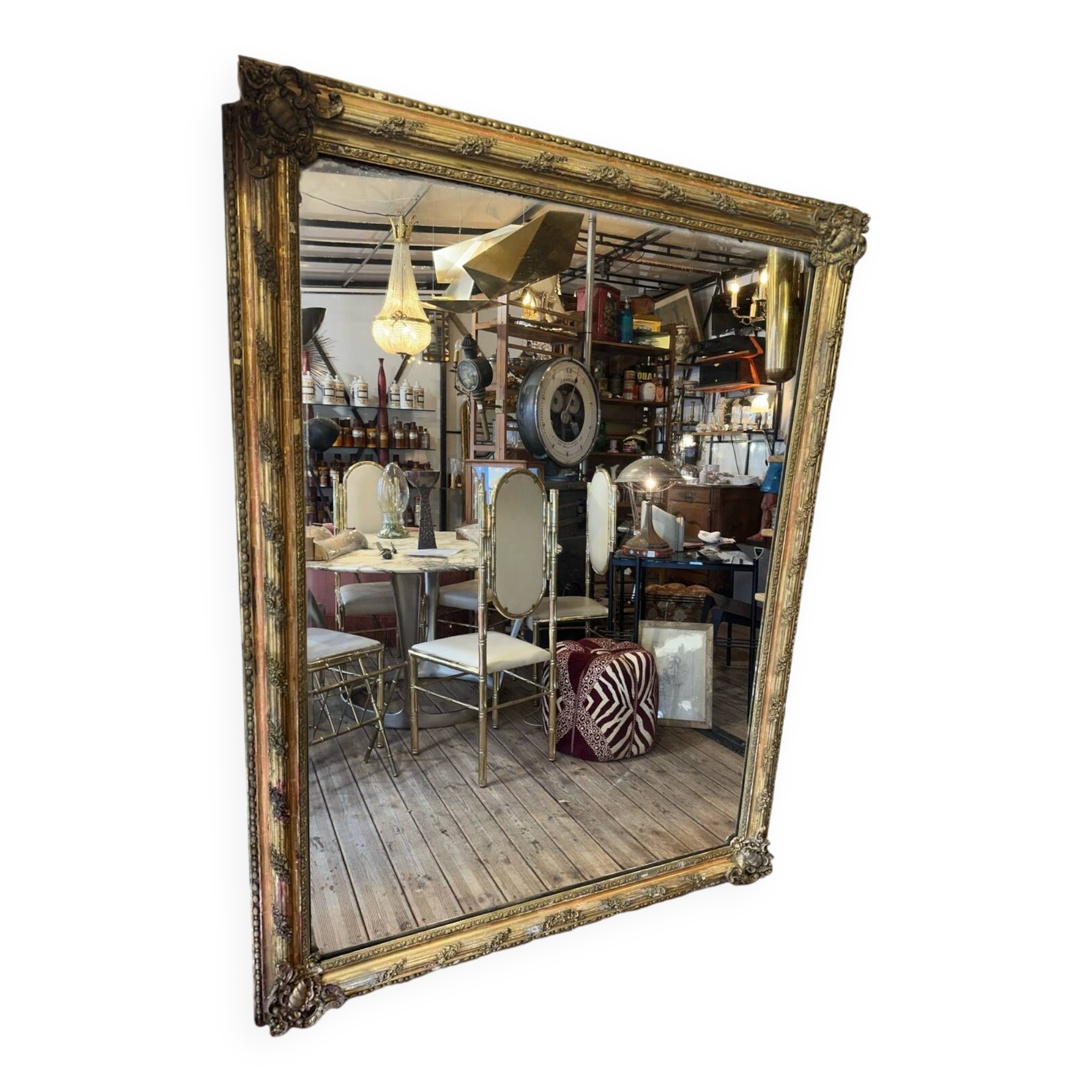 Classic mirror, 18th century.
