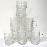 Vintage glass mugs