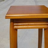 High solid wood harness, double trays