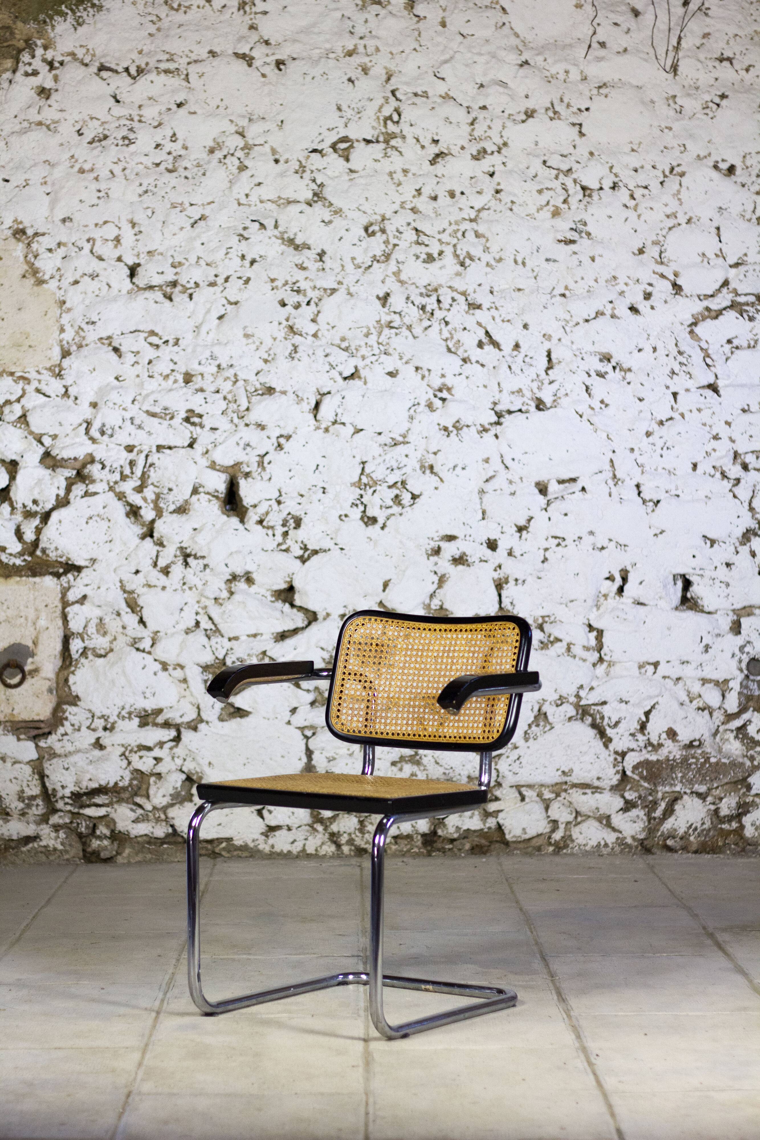 Cesca b64 armchair Marcel Breuer