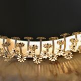 Round Backlit Mirror by Emil Stejnar for Rupert Nikoll Austria 1950s 58cm