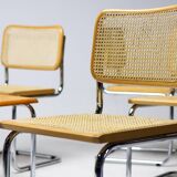 Set of 7 Cesca Chair by Marcel Breuer – a Bauhaus design icon