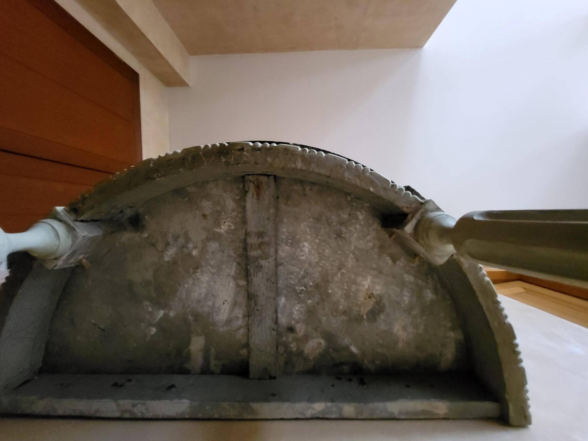 Louis XVI period console – Carved wood & Sainte-Anne marble – 18th century