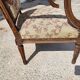 Armchair Louis XVI walnut of the XIXth century