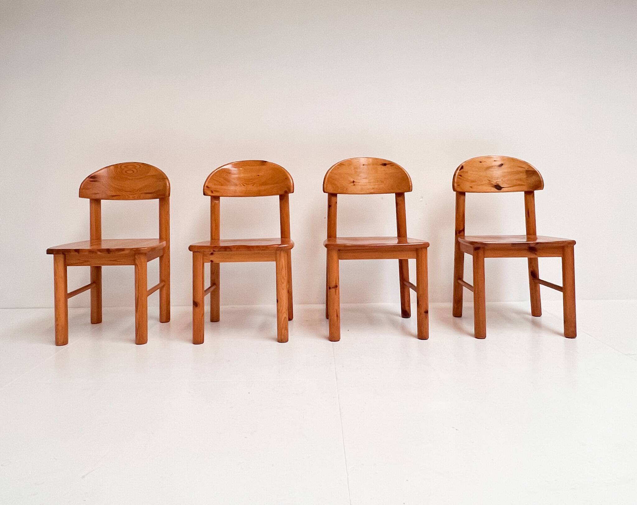 Ensemble de 4 chaises de salle à manger par Rainer Daumiller pour Hirtshals Sawmill, années 1970.