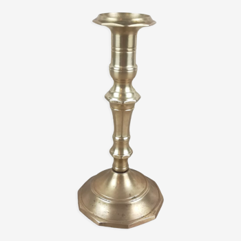 Brass candle holder h19cm