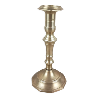 Brass candle holder h19cm