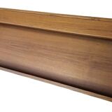 Extra long floating sideboard / wall shelf in teak 210 cm, Denmark 1960s