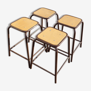4 high industrial stools