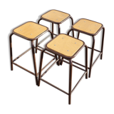 4 high industrial stools