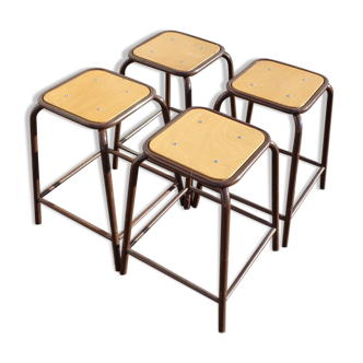 4 high industrial stools