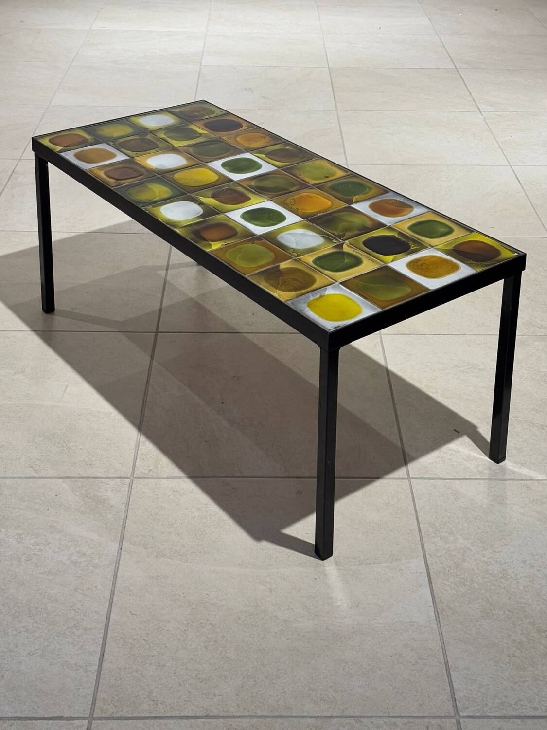Ceramic coffee table by Roger Capron