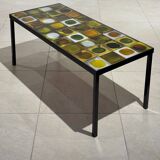 Ceramic coffee table by Roger Capron