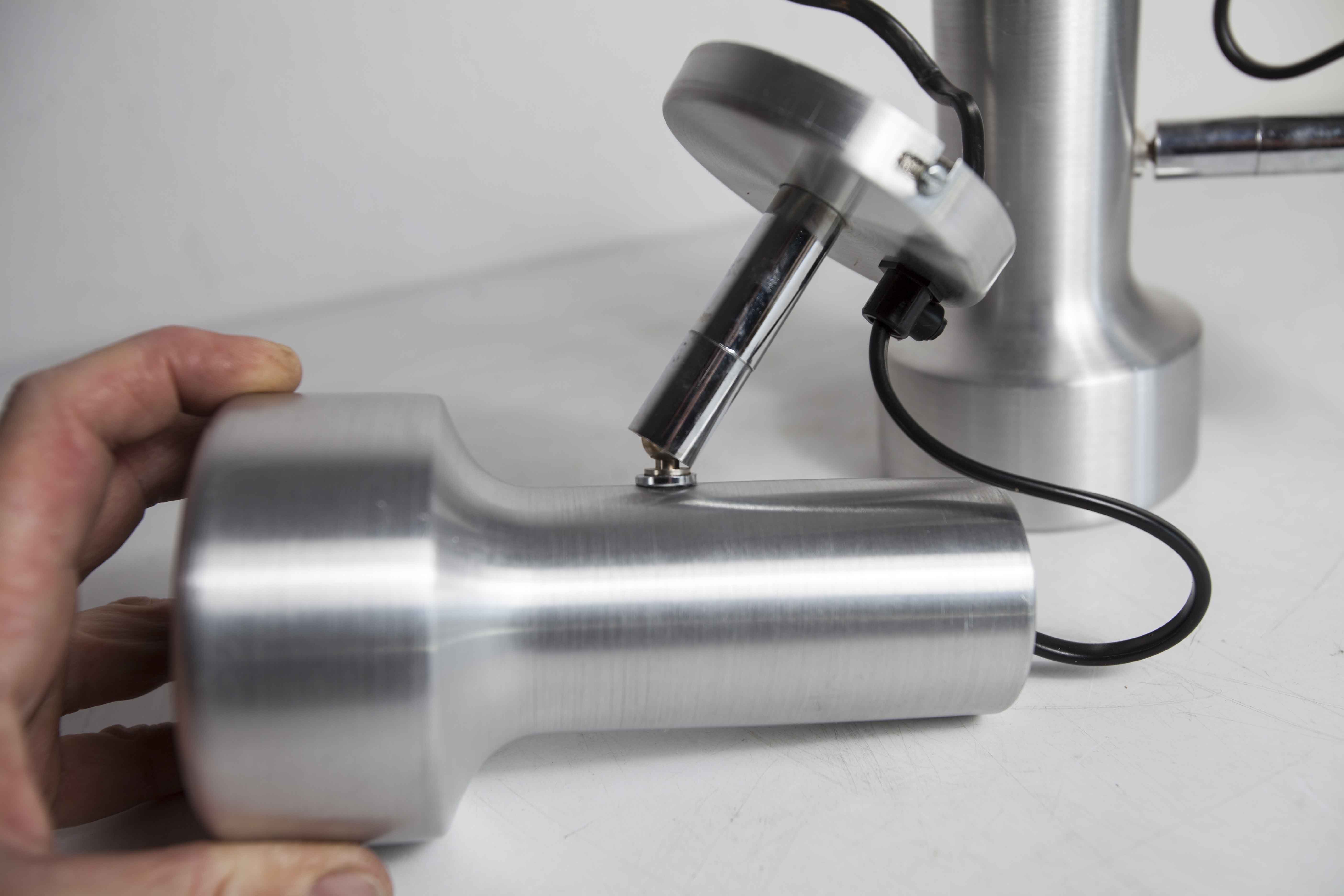 Pair of wall lamps SCE 1970 aluminium ref 2312