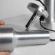 Paire d'appliques SCE 1970 aluminium ref 2312