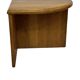 Vintage Side Table In Oak Minimalist 80's Design
