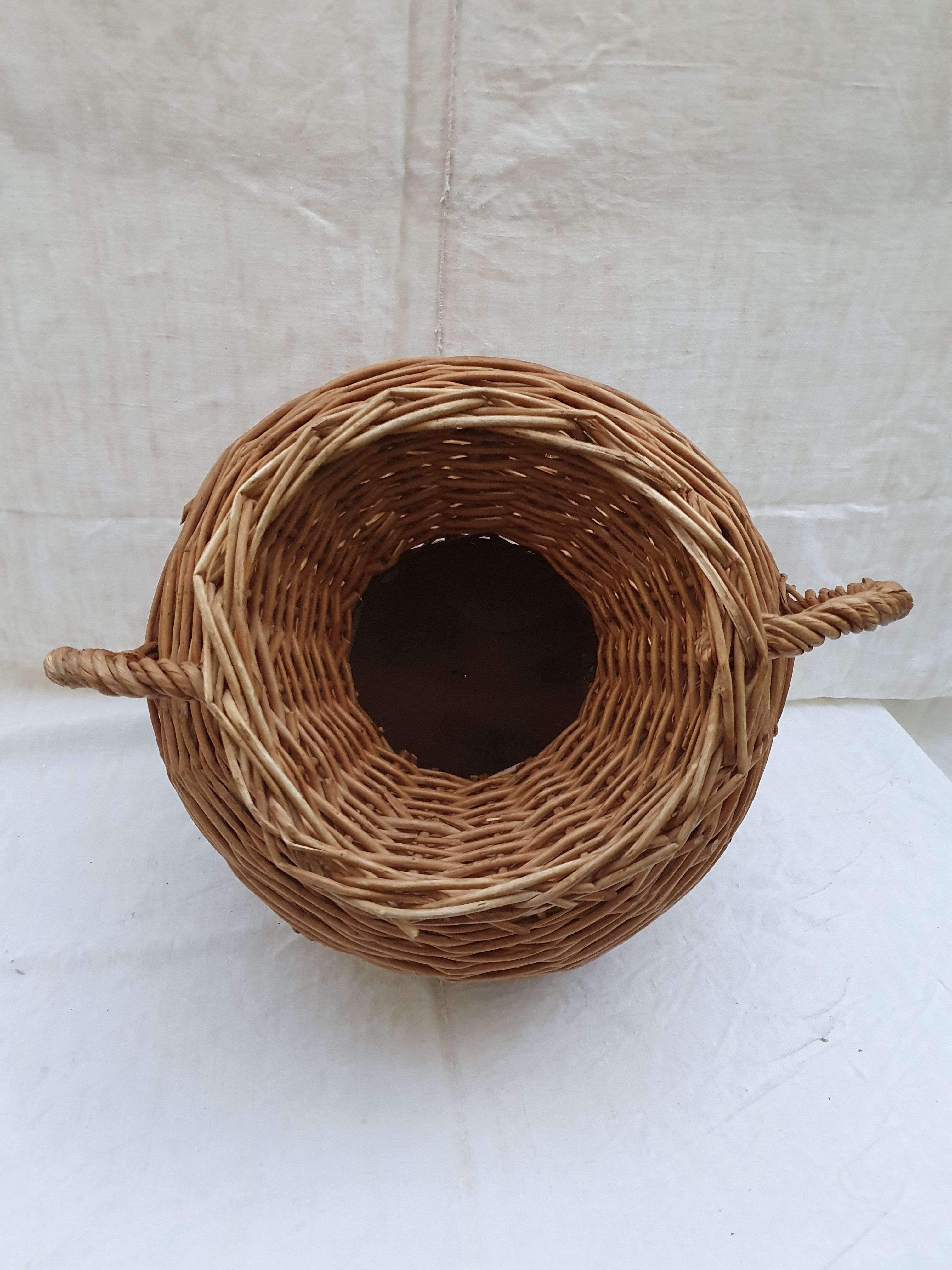 Wicker vase