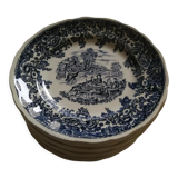 Set of 11 plates Lunéville