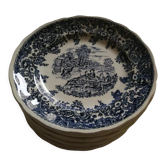 Set of 11 plates Lunéville