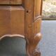 Commode arbalète en noyer XVlle, Louis XV