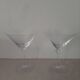 Duo Daum crystal Bolero cocktail glasses