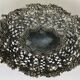 Silver metal basket