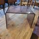 Plexiglas sofa end from the 70s