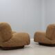 Pair of armchairs by Giuseppe Rossi di Albizzate, 1970s