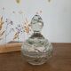 Chiseled crystal candy box