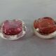 Italian Murano Glass Ashtrays, 1960s, Set of 2