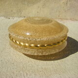 Vintage ceiling lamp glass