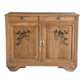 Buffet Art déco années 30 en bois blond