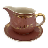 Milk jug and saucer set We Two