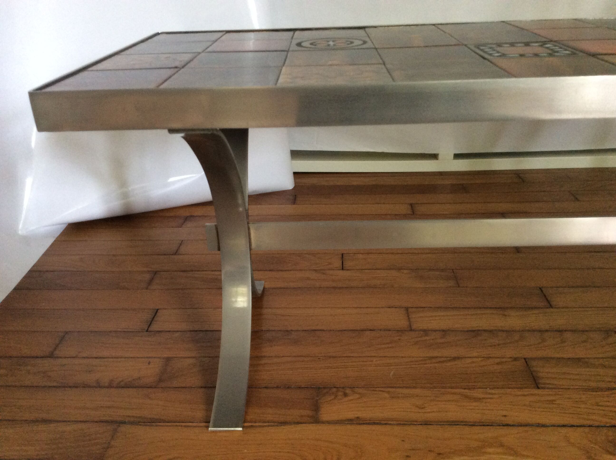 Table basse vintage en céramique