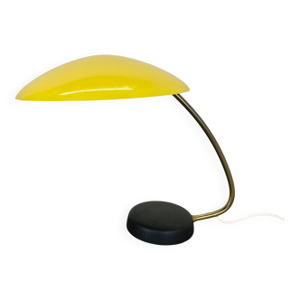 Original Modernist Yellow Metal Table Lamp by Cosack Leuchten, Germany 1960s