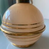 Old Clichy glass ball lamp