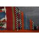 Vintage Turkish Oushak Handmade Wool Cotton Red Runner Rug 53x171