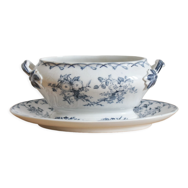 Saucière en terre de fer Bertha Sarreguemines