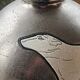 Rare vase ours Longwy