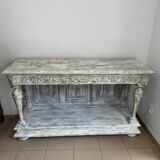 Walnut dresser, 19th century.