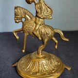 Set of two vintage jumper candlesticks