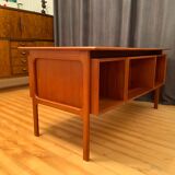 Double-sided desk by Arne Vodder, Brouer Møbelfabrik, Denmark, 1960s