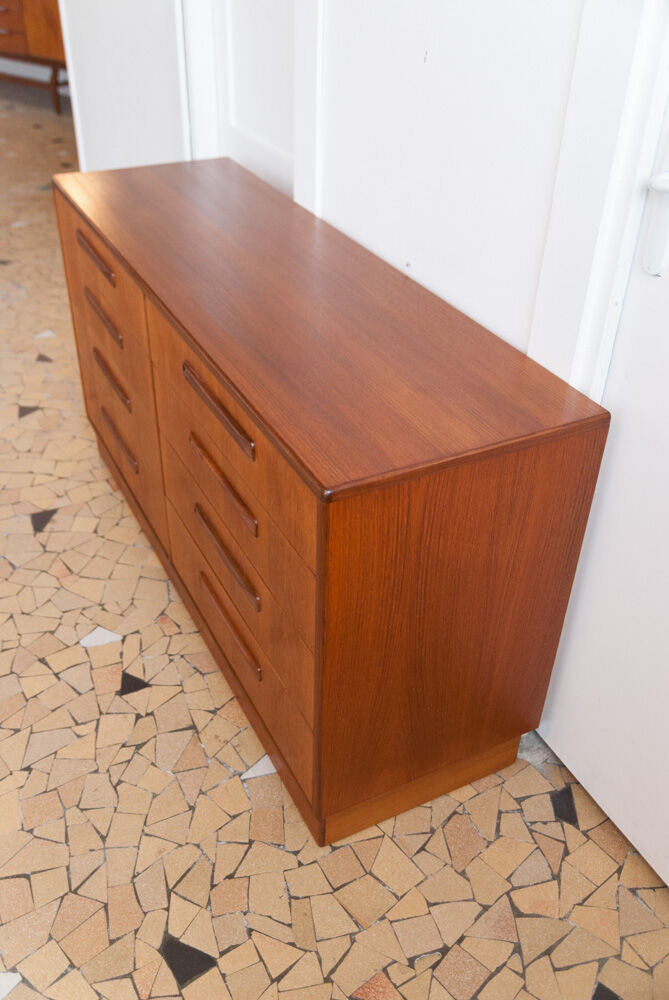 Double chest of drawers Gplan Fresco teak