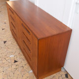 Double chest of drawers Gplan Fresco teak