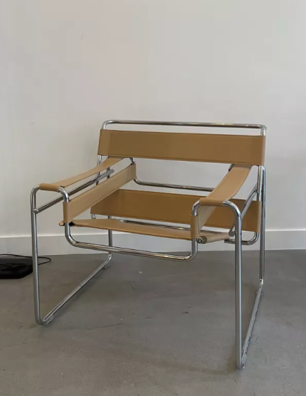 "Wassily" armchair by Marcel Breuer for Gavina.