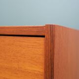 Teak chest of drawers, Danish design, 1960s, production: Denmark
