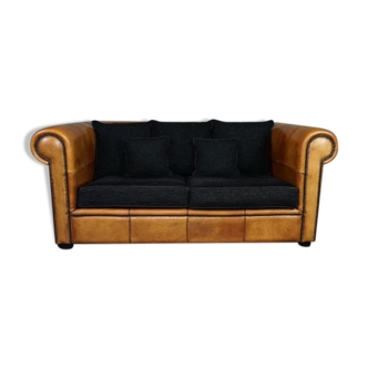 2.5-seater sheepskin sofa