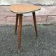 Mid century coffee table french cocktail vintage design 1960 scandinavian tripod