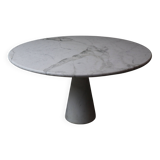 Angelo Mangiarotti ‘M1’ Dining Table in Solid Carrara Marble