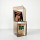 Pair of Vintage 70s Smoked Plexiglass Stands